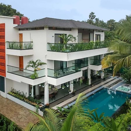 Villa Sereno By Stayvista - An Elegant And Entertaining Retreat Featuring A Swimming Pool, Outdoor Jacuzzi, Modern Interiors, And A Snooker Table Алібаґ Екстер'єр фото