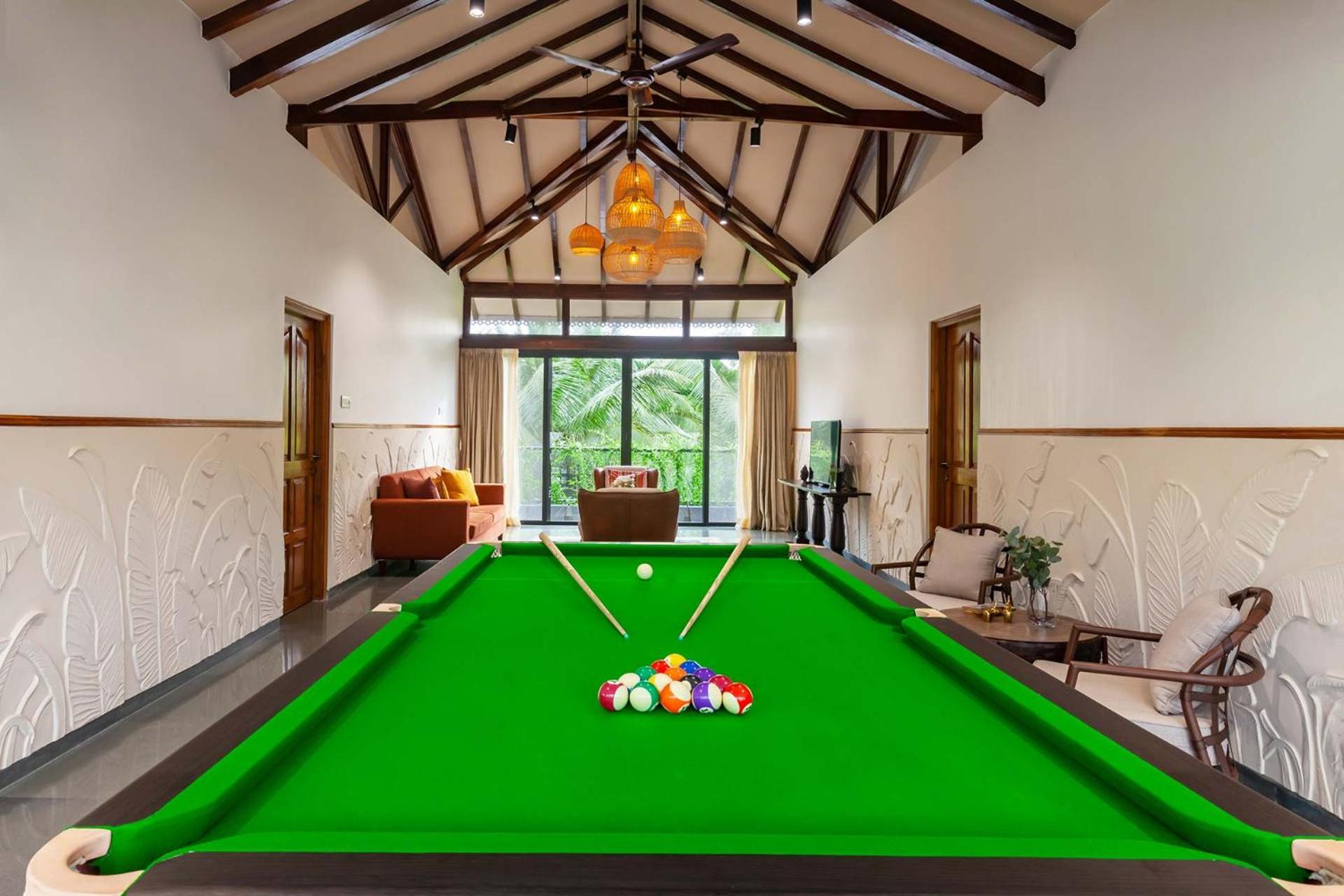 Villa Sereno By Stayvista - An Elegant And Entertaining Retreat Featuring A Swimming Pool, Outdoor Jacuzzi, Modern Interiors, And A Snooker Table Алібаґ Екстер'єр фото